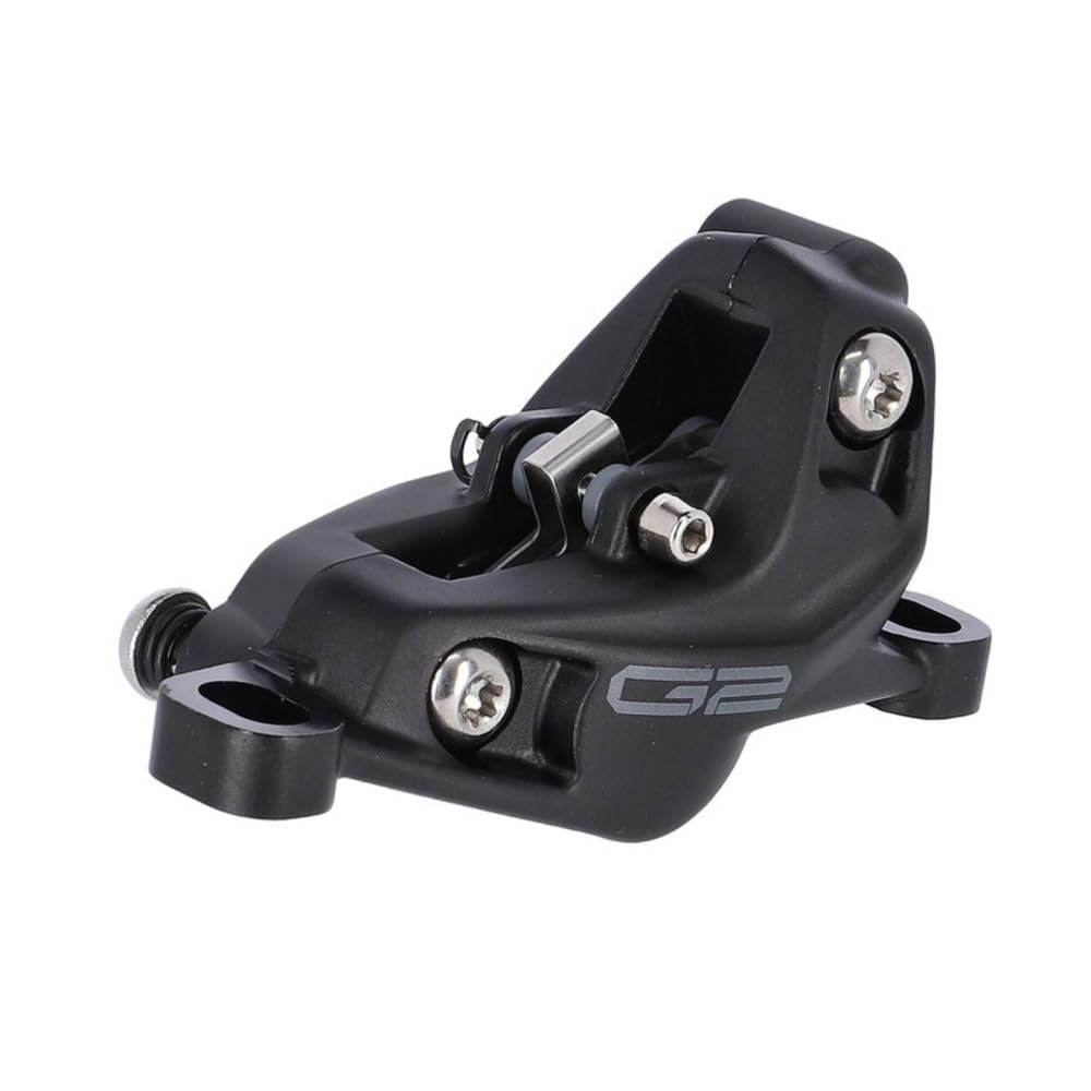 SRAM G2 RSC Hydraulic Disc Brake Caliper - Post Mount Diffusion Black Anodized Aluminum, High-Performance Hydraulic Brake for Mountain and Road Cycling, Compatible with DOT Fluid, Precision Engineerin