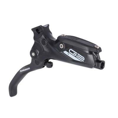 SRAM G2 R Disc Brake Lever Assembly - Hydraulic Aluminum Lever with Diffusion Black Anodized Finish, Ambidextrous, Compatible with Hydraulic Disc Brakes, Includes Barb and Olive - Lightweight, Durable