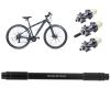 VGEBY Thru Axle, Aluminium Alloy Standard Thru Axle Adapter Rear Fork Thru Axle Skewer Quick Release Skewer Adapter Conversion(142 * 12) Quick Release Axle Adapter view 2