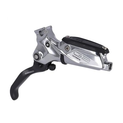 SRAM G2 Ultimate Disc Brake Lever Assembly - Carbon Lever, Ambidextrous Hydraulic Brake Master Cylinder, Polar Grey Anodized Finish, Lightweight & Performance-Optimized Cycling Components
