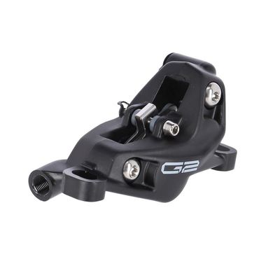 SRAM G2 RS Disc Brake Caliper Assembly - Hydraulic Post Mount with Diffusion Black Anodized Finish, Durable A2 Aluminum Construction, High-Performance Hydraulic Brake Caliper for Mountain Biking and G