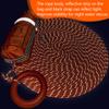 AnKun Water Rescue Throw Bag with 98FT Length of Rope in 3/10In Tensile Strength Rated to 2000lbs, Emergency Rescue Rope for Kayaking, Boating, Fishing, Rafting, High Visibility Safety Equipment view 4