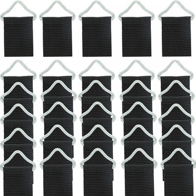 talyrui Trampoline Spring Buckle, Trampoline Accessories, Trampoline Triangle Buckle 30pack