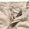 Generic Men fts Stretch Cargo Shorts Cotton Casual Outdoor Lightweight Shorts with Multi Pockets Zipper Pants (Khaki,30) view 2