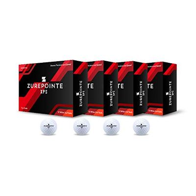Zurepointe XPS 4 Pack (4Dozens) Total Performance Urethane Golf Balls