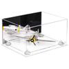 Better Display Cases Acrylic Versatile Display Case - Large Rectangle Box with Mirror Case, White Risers and Clear Base 15.25" x 12" x 8" (A026/V12) view 1