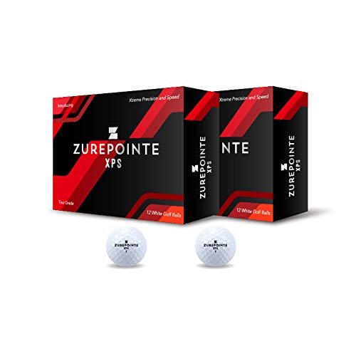Zurepointe XPS 2 Pack (2 Dozens) Total Performance Urethane Golf Balls