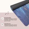 Shakti Warrior Ajna Yoga Mat - Artist Designed, Premium Printed mats, Non Slip, Great for Regular & Hot Yoga, Pilates and Workout (72 inch x 24 inch x 5mm Thick) view 3