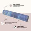 Shakti Warrior Ajna Yoga Mat - Artist Designed, Premium Printed mats, Non Slip, Great for Regular & Hot Yoga, Pilates and Workout (72 inch x 24 inch x 5mm Thick) view 4