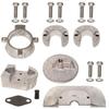 Aluminum Anode Kit for Mercruiser I/O Sterndrive Alpha One 1 Generation II Gen 2 1991 & Up Replaces 888756Q03 view 1