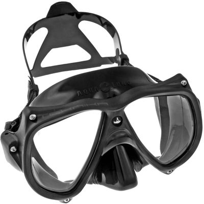 Aqua Lung Teknika Two Window Dive Mask (Blue/Blue/Clear)
