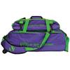 Vise Three Ball Tote Roller Bowling Bag with Shoe Pouch Grape Green view 1