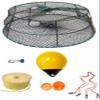 KUFA Sports Tower Style Prawn Trap with 400' Rope, Yellow Float, Vented Bait Jar & Harness Combo (CT79+PAP305+HA2) view 1