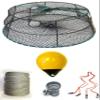 KUFA Sports Tower Style Prawn Trap with 400' Rope, Yellow Float, Vented Bait Jar & Harness Combo (CT79+PAQ306+HA2) view 1