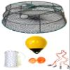 KUFA Sports Tower Style Prawn Trap with 400' Rope, Yellow Float, Vented Bait Jar & Harness Combo (CT79+PAM305+HA2) view 1