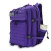 W WINTMING Sparklekle Military Tactical Backpack 45L 3 Day Assault Pack Waterproof Molle Hiking Rucksack for Men&Women (Purple) view 1