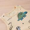 One opening Toddler Baby Boy Summer Clothes Daddy Son Letters T-Shirts Tees Tops+Camouflage Shorts Pants Outfits 2PCS Shorts Set Clothes (Beige Dinosaur Tank outfits, 3T-4T) view 4