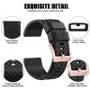 Ritche Christmas Gift 22mm Silicone Watch Band Compatible with Samsung Galaxy Watch 3 (45mm) Gear S3 Classic Quick Release Rubber Watch Bands for Men Women, White Elephant Gifts, Stocking Stuffers for Men view 3