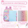 VASCHY Unicorn Backpack for Little Girls, Cute Rainbow Glitter Lightweight Water Resistant Preschool Backpack for Kids,Toddlers Kindergarten School Bag view 2