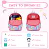 VASCHY Unicorn Backpack for Little Girls, Cute Rainbow Glitter Lightweight Water Resistant Preschool Backpack for Kids,Toddlers Kindergarten School Bag view 3