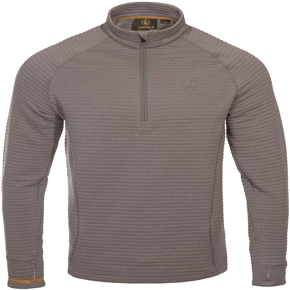 Leupold Men's Standard 1/2 Zip, Shadow Gray, 3X Large