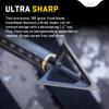 TenPoint EVO-X Montec Fixed Blade Broadhead - Pack of 3 - 100-Grain, Three-Blade Design view 4