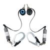 Polymer Gear HWDRNC-M-51S Retractable Lanyard Set for Full Harness 2 Hanging Set Black Hooks