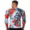 Red Plume Mens 3D Printed Compression Long Sleeve T Shirts Top Tees (Pattern A, X-Large) view 2