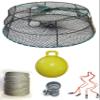 KUFA Sports Tower Style Prawn Trap with 400' Rope, Yellow Float, Vented Bait Jar & Harness Combo (CT79+PAL56+HA2) view 1