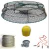 KUFA Sports Tower Style Prawn Trap with 400' Rope, Yellow Float, Vented Bait Jar & Harness Combo (CT79+PAL16+HA2) view 1