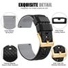 Ritche Christmas Gift 18mm Silicone Watch Band Compatible with GarminMove 3S Quick Release Rubber Watch Bands for Men Women, White Elephant Gifts, Stocking Stuffers for Men view 2
