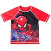 Marvel Avengers Spider-Man Big Boys Swim Rash Guard Swim Trunks Blue/Multicolor 10-12 view 2