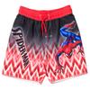 Marvel Avengers Spider-Man Big Boys Swim Rash Guard Swim Trunks Blue/Multicolor 10-12 view 3