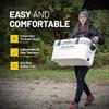 Plano Frost 21-Quart Hard Cooler, Includes Dry Basket, Small, White and Black, Durable, Insulated Ice Chest for Camping, Fishing, and Tailgating view 4
