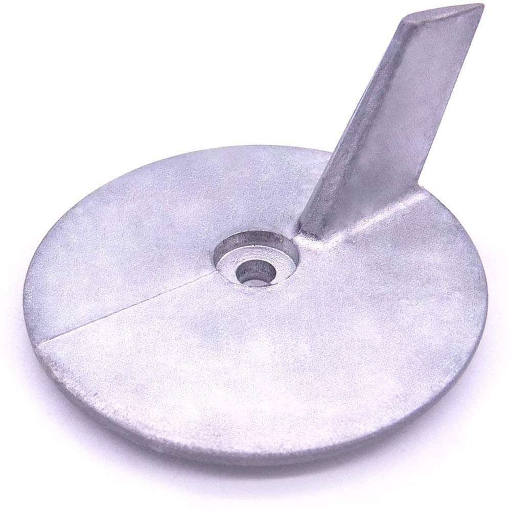 Azingysail 664-45371-01 67C-45371-00 Trim Tab Anode for Yamaha Outboard 25HP 30HP 40HP 50HP