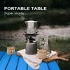 MSSOHKAN Camping Table Folding Portable Camp Side Table Aluminum Lightweight Carry Bag Beach Outdoor Hiking Picnics BBQ Cooking Dining Kitchen Blue Medium view 3
