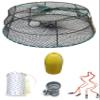 KUFA Sports Tower Style Prawn Trap with 400' Rope, Yellow Float, Vented Bait Jar & Harness Combo (CT79+PAM16+HA2) view 1