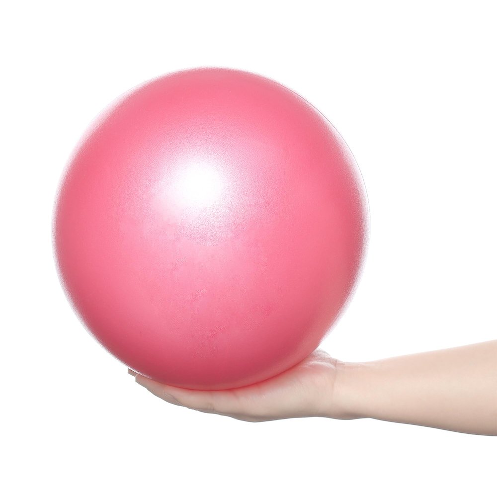 SWINILAYA Small Pilates Balls - 9 Inch Exercise Ball Physical Therapy for Between Knees for Rehab, Barre, Core, Stability & Yoga