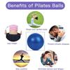 SWINILAYA Small Pilates Balls - 9 Inch Exercise Ball Physical Therapy for Between Knees for Rehab, Barre, Core, Stability & Yoga view 2