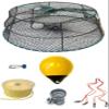 KUFA Sports Tower Style Prawn Trap with 400' Rope, Yellow Float, Vented Bait Jar & Harness Combo (CT79+PAP306+HA2) view 1