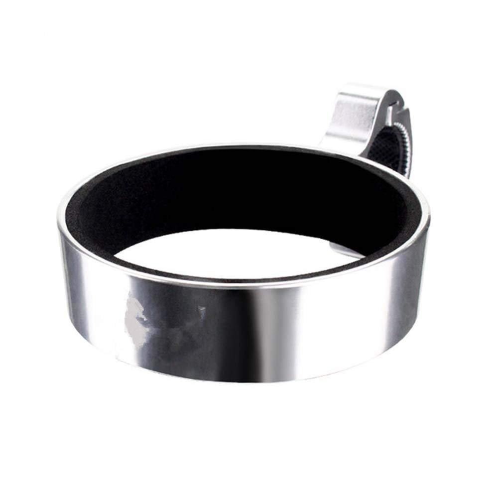 heiyun Aluminum MTB Road Bike Parts Bicycle Bracket Bicycle Accessories Water Cup Rack Tea Cups Holding Bottle Holder Coffee Cup Bracket(Silver)