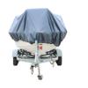 14-16ft 90 Beam Width Gray Heavy Duty PEVA Boat Cover Replacement for V-Hull Fishing Boat Tri-Hull Runabout Bass Boat Fish Ski Pro-Style Bass view 2