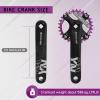 BUCKLOS 104 BCD 30T Mountain Bike Single Speed Crankset170mm Square Taper Crankset with Narrow Wide Teeth Round ChainringSix Color,Bicycle Crank Arm Set view 3