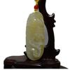 2.6" China Certified Nature Yellow Dragon Jade Fortue Scorpion Hand Carved Necklace Pendants 2372 view 1
