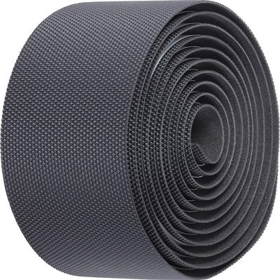 BBB Cycling Bike Handlebar Tape Gravel and Road Bike Diamond Pattern for Strong Grip Includes Handlebar Plugs GravelRibbon BHT-16,Black