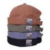 4UFIT Mens Visor-Less Cotton Skull Cap Retro Style Rolled Cuff Brimless Caps view 1