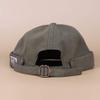 4UFIT Mens Visor-Less Cotton Skull Cap Retro Style Rolled Cuff Brimless Caps view 4