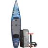 AQUAGLIDE Inflatable Stand Up Paddle Board with Premium SUP Accessories - Backpack, Leash, and Hand Pump - Roam 12.5' ISUP, Multicolor (585421104) view 1