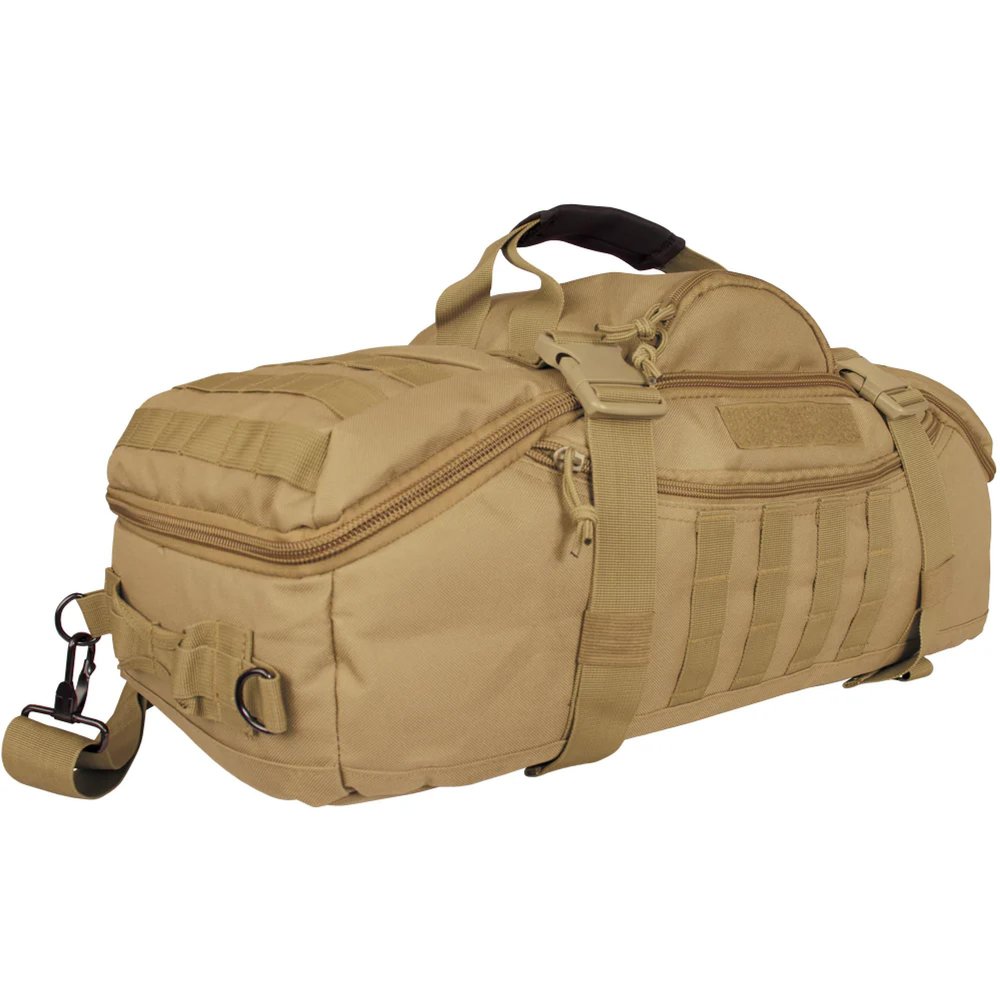 Fox Outdoor Compact Recon II Bag-Modular 3-in-1 Carry-On Size Gear Pack with Hidden Storage Options, Multi