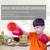 Boxing Reflex Ball for Kids and Adults,4 Levels Boxing Ball with 2 Adjustable Headbands,Boxing Equipment Punching Ball Great for Hand Eye Coordination Punching Speed and Fight Reaction view 3